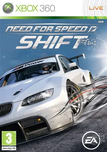 Xbox 360 Need for Speed Shift, doos voorkant, tweedehands