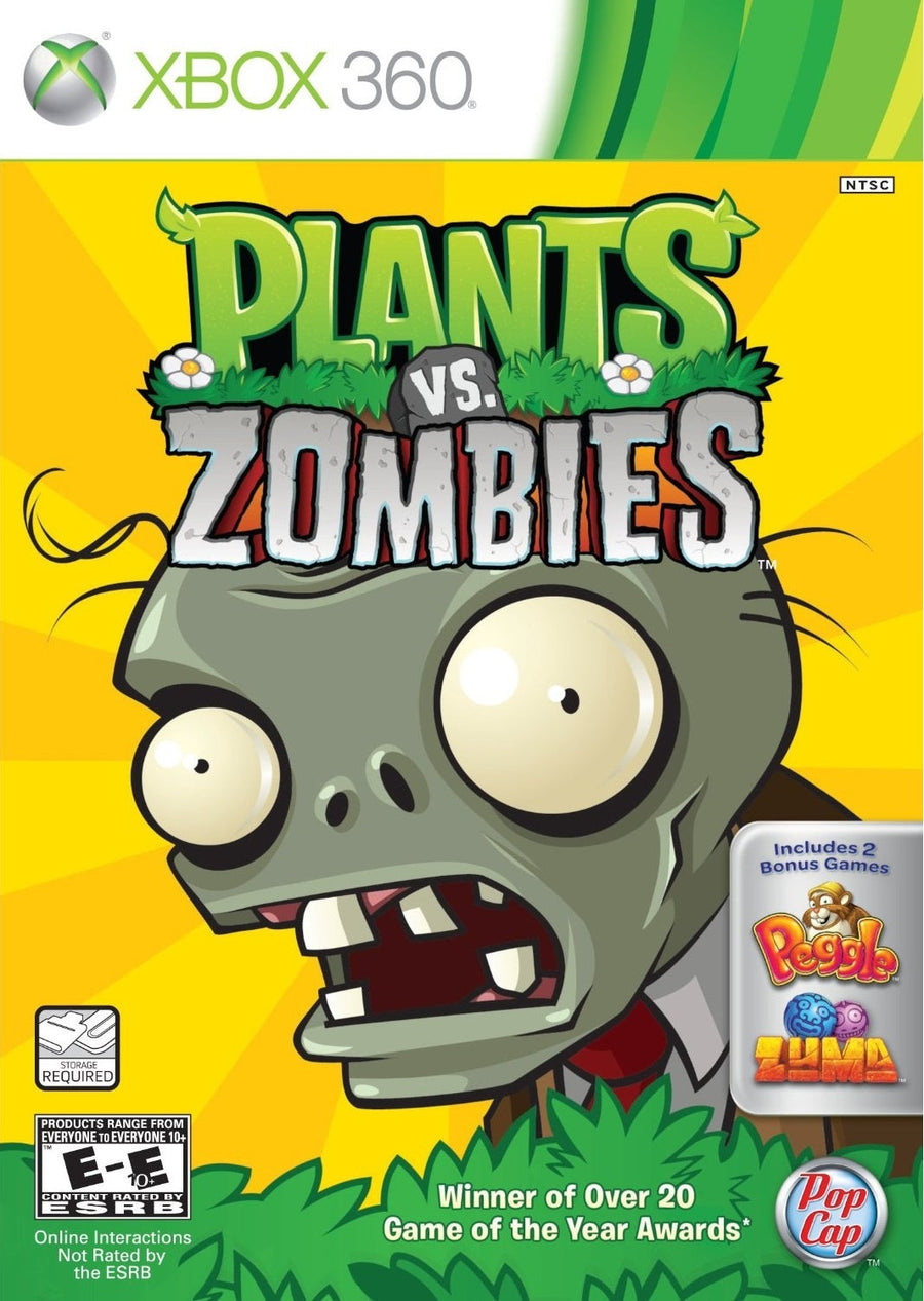 Xbox 360-Plants vs. Zombies Tweedehands