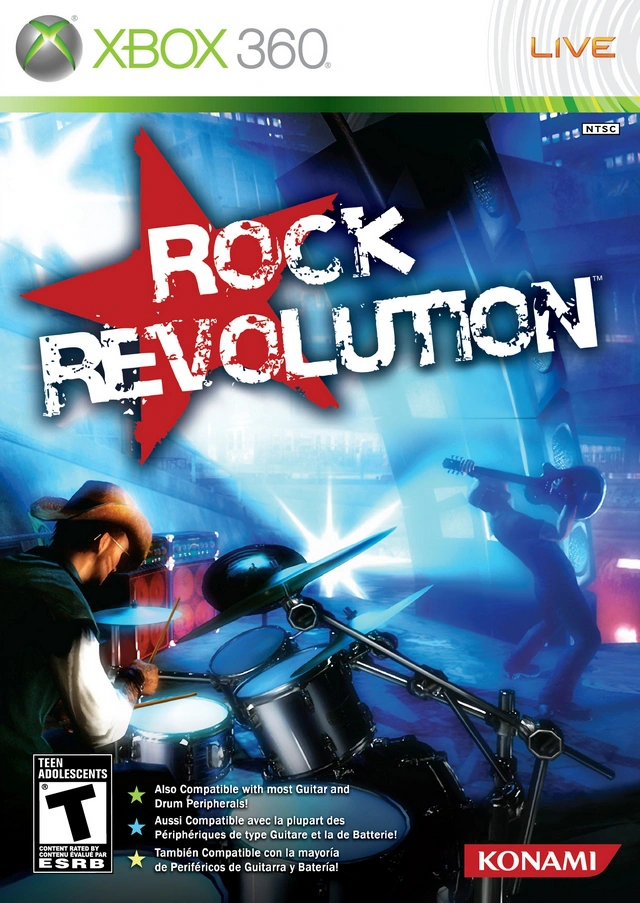 Xbox 360-Rock Revolution Tweedehands