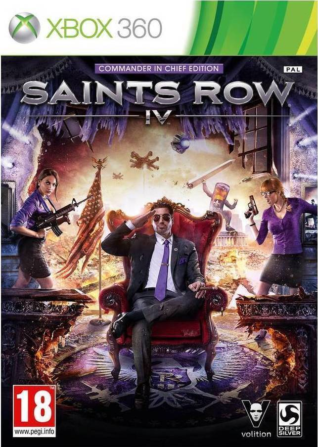 Xbox 360-Saints Row IV: Commander in Chief Edition Tweedehands