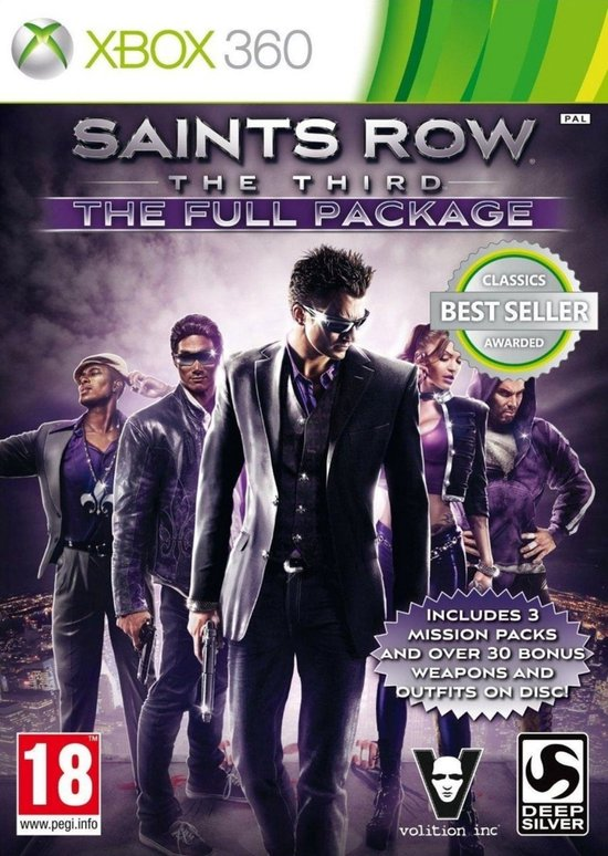 Xbox 360-Saints Row: The Third - The Full Package Tweedehands
