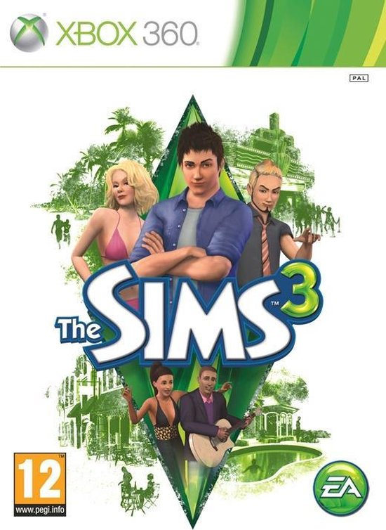 Xbox 360-The Sims 3 Tweedehands
