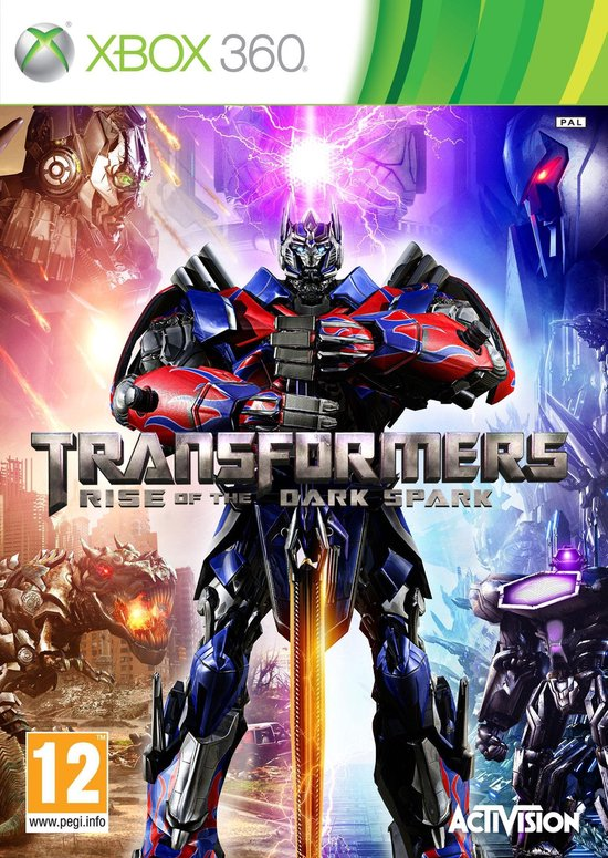 Xbox 360-Transformers: Rise of the Dark Spark Tweedehands