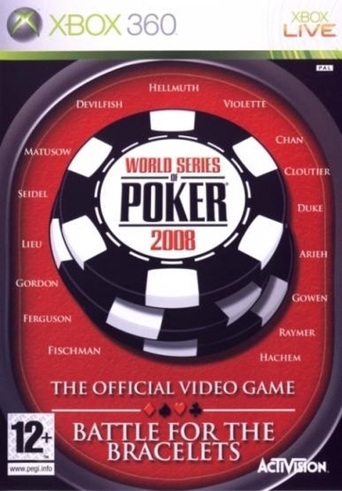 Xbox 360-World Series of Poker 2008: Battle for the Bracelets Tweedehands