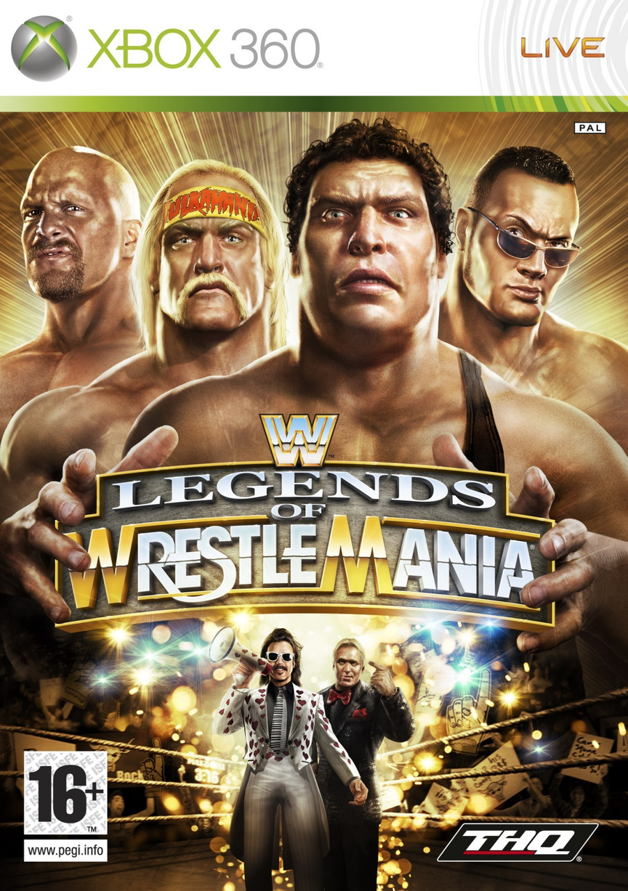 Xbox 360-WWE Legends of WrestleMania Tweedehands