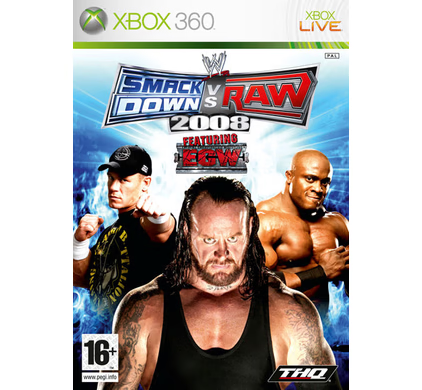 Xbox 360-WWE SmackDown vs. Raw 2008 Tweedehands