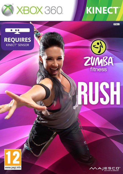 Xbox 360-Zumba Fitness Rush Tweedehands