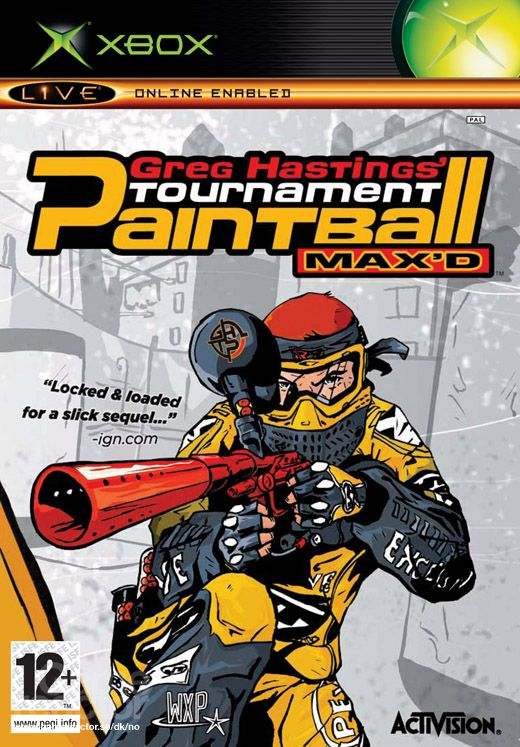 Xbox Classic-Greg Hastings Tournament Paintball Max'd Tweedehands