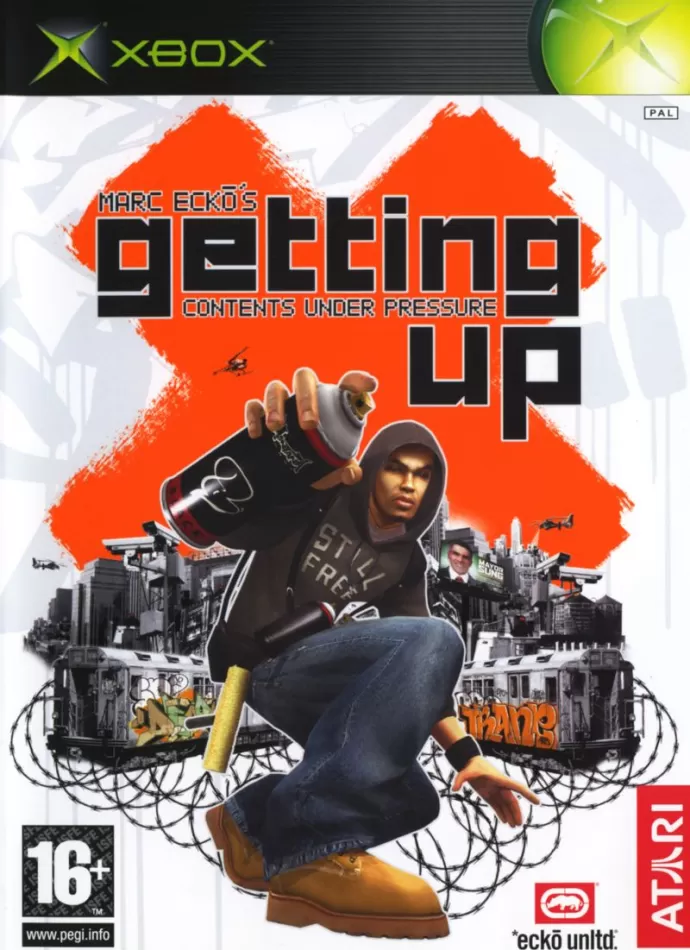 Xbox Classic-Marc Ecko's Getting Up: Contents Under Pressure Tweedehands