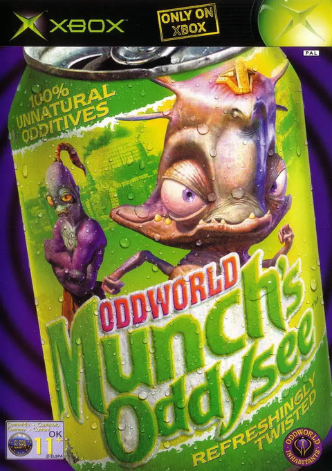 Xbox Classic-Oddworld Munch's Oddysee Tweedehands