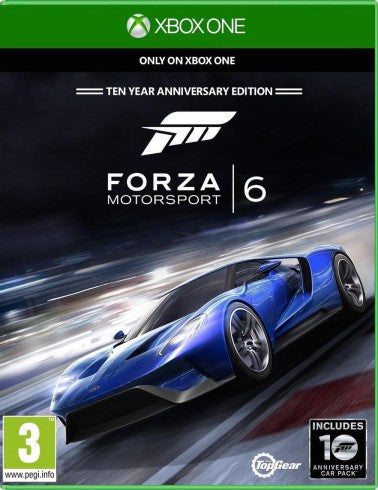 Xbox One-Forza Motorsport 6 - Ten Year Anniversary Edition Tweedehands