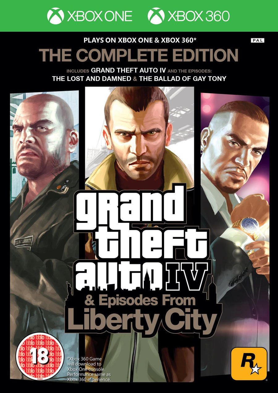 Xbox One-Grand Theft Auto IV & Episodes From Liberty City Tweedehands