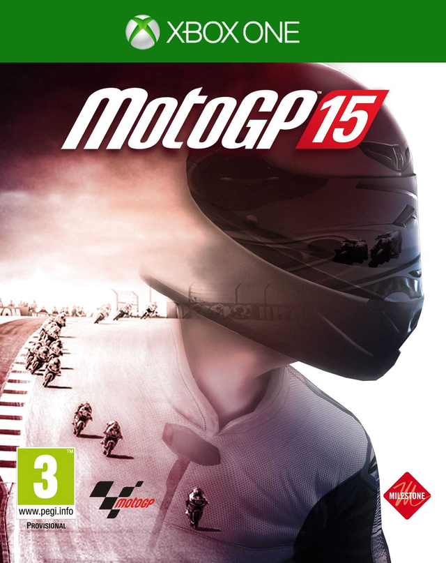 Xbox One MotoGP 15, doos voorkant, tweedehands