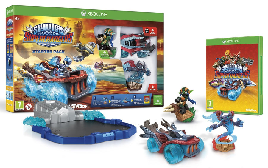 Xbox One-Skylanders: SuperChargers: Starter Pack - In doos Tweedehands