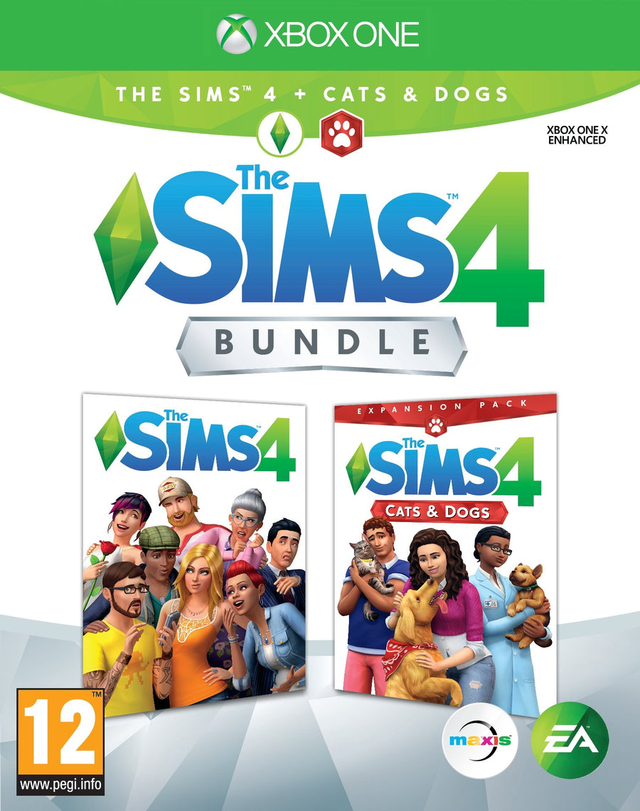 Xbox One-The Sims 4 & The Sims Cats & Dogs Bundle Tweedehands