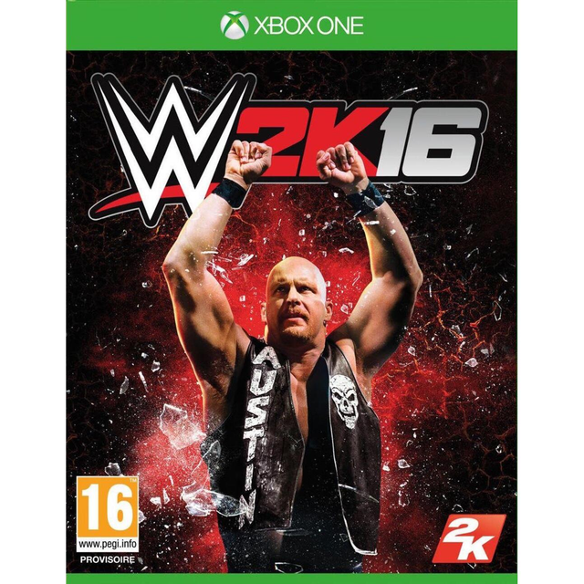 Xbox One WWE 2K16, doos voorkant, tweedehands