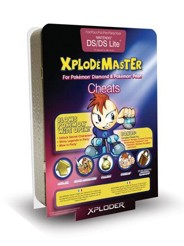 Xploder-Xplode Master Pokemon Diamond & Pearl Cheats voor Nintendo DS (Nieuw)